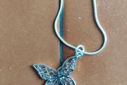 New BUTTERFLY necklace