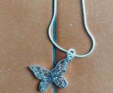 New BUTTERFLY necklace