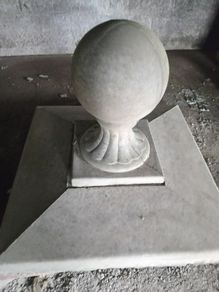 pier cap with ball