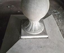 pier cap with ball