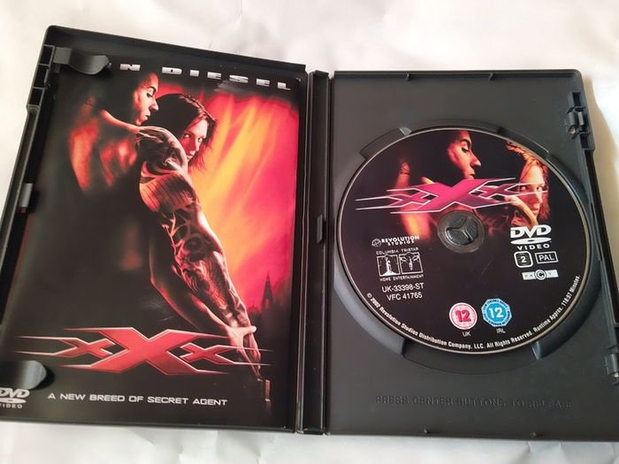 Vin Diesel XXX Dvd