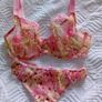 Freya Eloise - Underwire Plunge Bra 28FF and Thong XS - Brand New RRP 55 Image 4