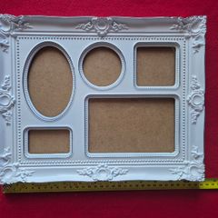 White Antique Style Photo Frame