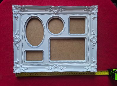 White Antique Style Photo Frame