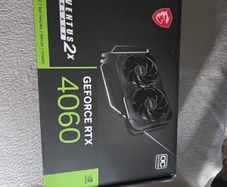 MSI GeForce RTX 4060 VENTUS 2x Black 8G OC Gaming Graphics Card