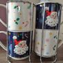 Retro Vintage Style Christmas Nesting Mugs Image 9