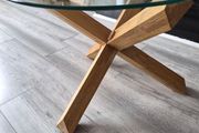 Glass coffee table