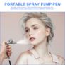 Painting Tattoo Manicure Airbrush Air Compressor Kit Gravity Feed Cake Spray Model Air Brush Nail Tool Set 100-250V Image 3
