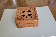 Pot pourri hardwood box