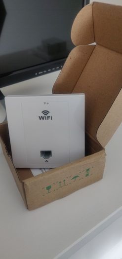 Wall socket access point