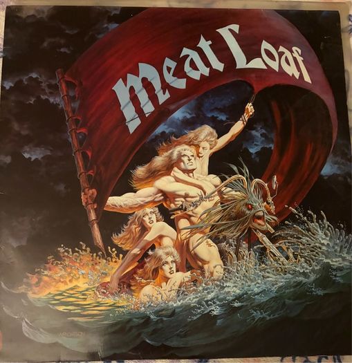 Meat Loaf Dead Ringer Original 1981 Irish Vinyl LP with Lyric Insert EPC 83645