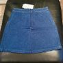 VILA Dark Blue Denim Mini Skirt BNWT Size Uk 6/XS Image 5