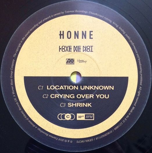 Honne - Vinyl - Brand New Sealed...!