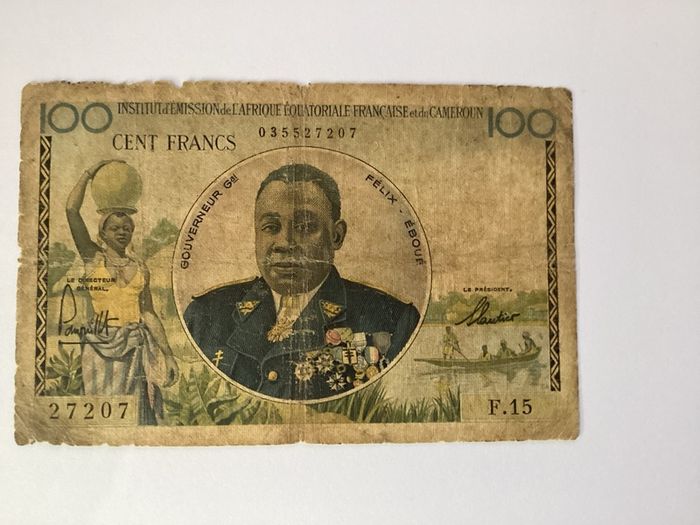 banknotes Cameroun
