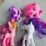 4 X Pony Bargain Bundle with Tinsel hair Brushables MLP G4 My Little Pony Image 6