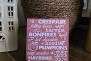 Square Autumn Halloween decor