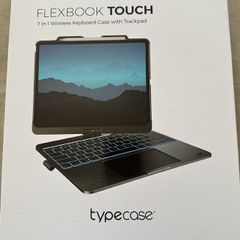 FLEXBOOK TOUCH 7in 1 wireless keyboard case with trackpad