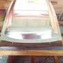 Vintage DKF Lundtofte Danish Stainless Steel Serving Dish Teak Handles Image 6