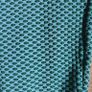 Teal Honeycomb Ruched bum leggings, size 10 Image 3
