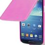 New Samsung I9500 Galaxy S4 Premium Pu Leather Flip Case Cover Pouch Black / Hot Pink / Red / Purple / White Image 3