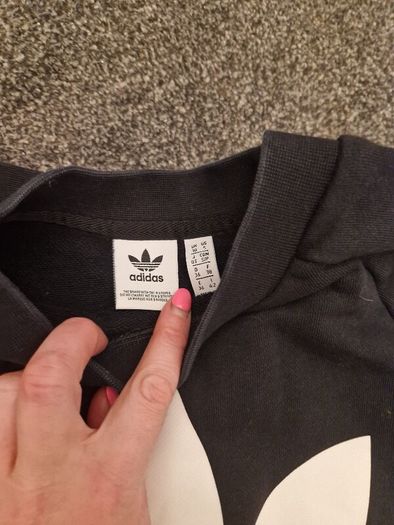 adidas black ladies jumper