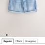 denim shorts Image 5