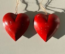 Two Heart Decorations