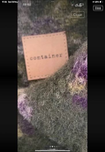 coat container brand 70% wool wrap style short coat size 10