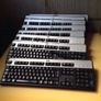 Job Lot of 8 Matching Genuine HP Keyboards PS/2 COnnection Image 2