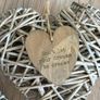 Hanging Wicker Hearts Set Image 4