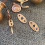 Vintage Brass Door Knobs, Door Stopper, Door and Blind Hook  Key Hoke cover - Misc Bundle Image 6