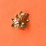 Vintage 14ct Gold & saltwater Pearl Floral Pendant Image 4