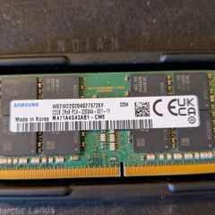 32Gb stick Samsung DDR 4 RAM