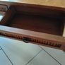 wooden coffee table Image 2