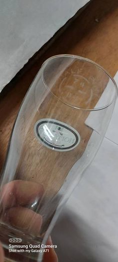 hoffman's lager x 2  half pints glasses rare item ,by cherry's brewery's waterford ,,very good condition,,buyer collects or pays postage thank you