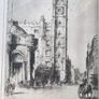 Preston Cribb "The Old Tolbooth Glasgow" Etching Image 6