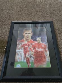 Steven Gerrard Framed Drawing