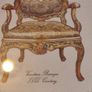 Xviii Century Style Chair Prints With Gold Frame. Image 9