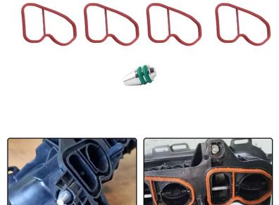 AC-Swirl Flaps Repair Kit Plug With Gaskets For BMW B37 B47 Engines