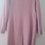 Designer Dusty Pink Tailored Coat Image 6