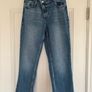 Zara cross over waistband jeans Image 2