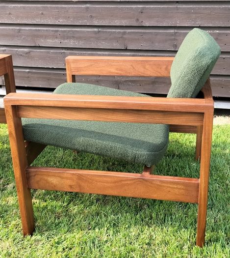 Mid Century Vintage Crannac Armchair & Side Table