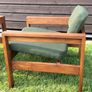 Mid Century Vintage Crannac Armchair & Side Table Image 4