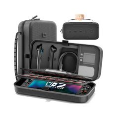OIVO Switch 2 Carrying Case Compatible with Nintendo 2 2025, Large Switch 2 Travel Bag Fit for Joycon & Adapter