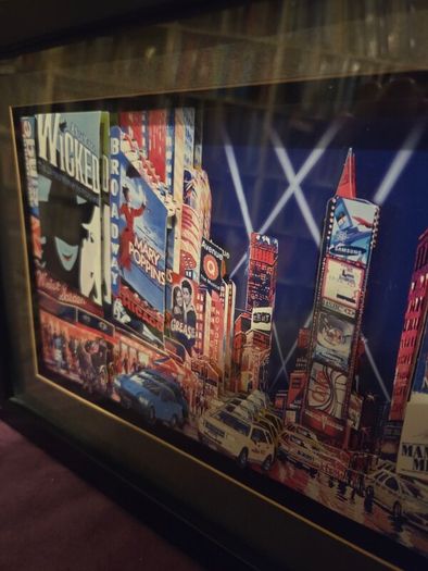 Times Square Broadway Musicals - Framed