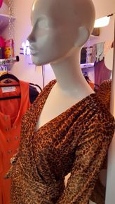 J Crew Velvet Leopard print Dress
