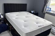 New Stylish single ,Double 4ft, 4ft6, King 5ft And 6ft Superking Sizes Divan Beds Instock. Drawers And Optional Tufted Mattresses Available. Free Delivery