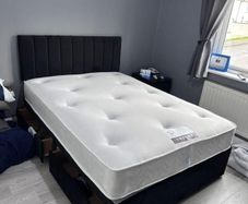New Single, Double King And Superking Sizes Divan Beds. New Sprung Memory Foam Mattresses Instock