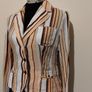 Linen Designer Blazer Jacket Image 6