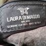 Stunning Designer Laura DiMaggio Maroon Italian Leather Bag Image 5